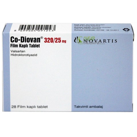 Co-Diovan (Diovan HCT) 320-25 Mg 28 Film Tablets-1200x1200