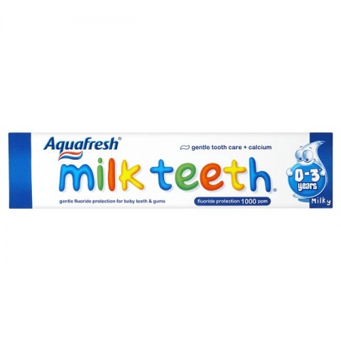 Aquafresh milk teeth