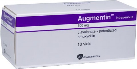 Augmentin IV injection (600mg) 01